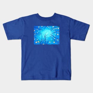 The view of the night sky Kids T-Shirt